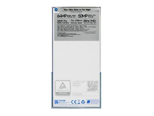 Смартфон Tecno Camon 19 Pro 8/128Gb Polar Blue